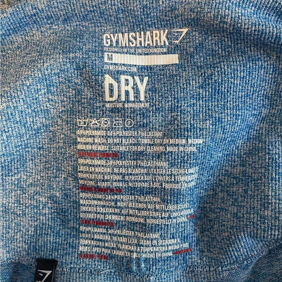 GymShark Powder Blue Workout Leggings with Contour - Picture 4 of 4